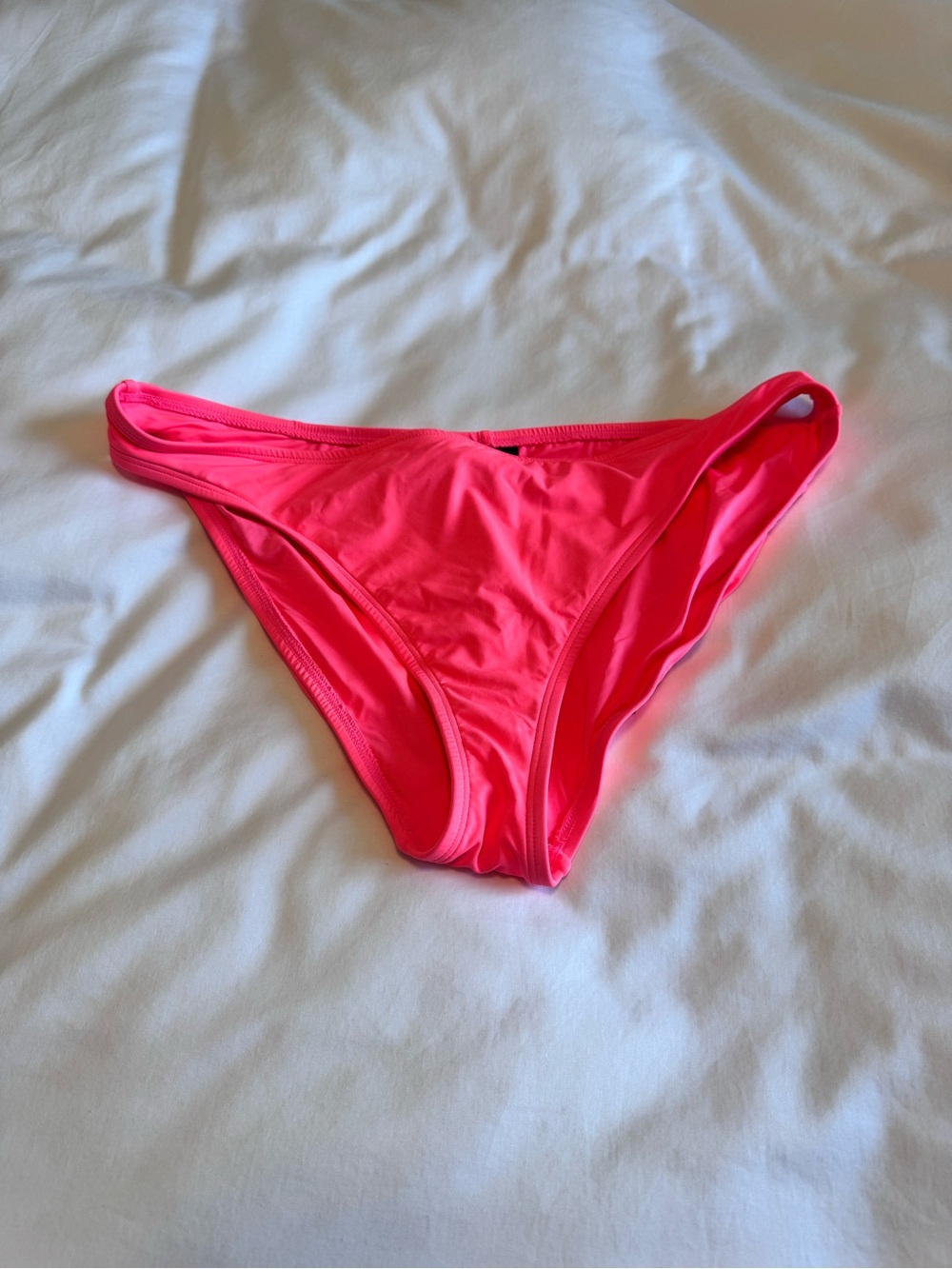 Women's Bright Pink Coral Bikini/ Tankini Bottom - Classic Cut